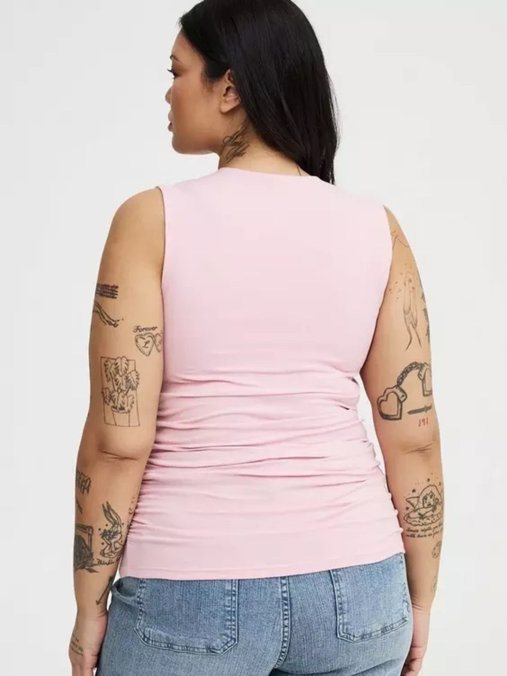 Torrid Foxy Ruched Square Tank - Picture 4 of 4